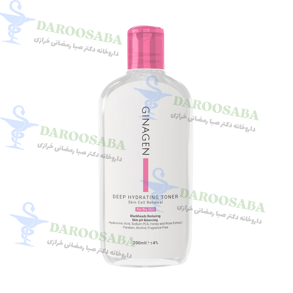 تونر آبرسان عمیق پوست خشک ژیناژن
