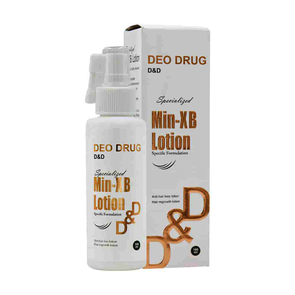 لوسیون تقویت کننده مو مدل Min-Xb دئودراگ 100 میلی لیتر